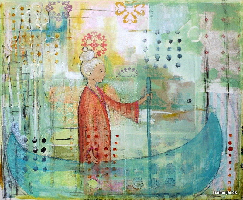 Moving balance - Art Print 21 x 30 cm/ 8.3 x 11.8 in