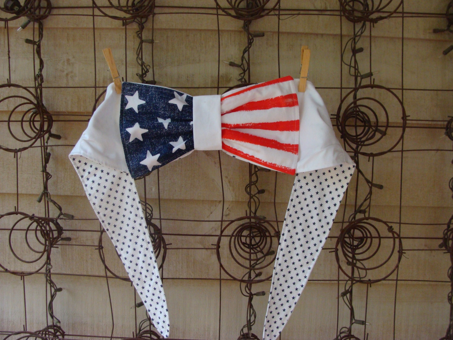 All American BowTop ....Bandeau/Halter/Crop Bow Top .....Custom Order