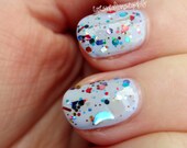 Woo: Tangent - Custom Glitter Franken Nail Polish / Lacquer Full Size