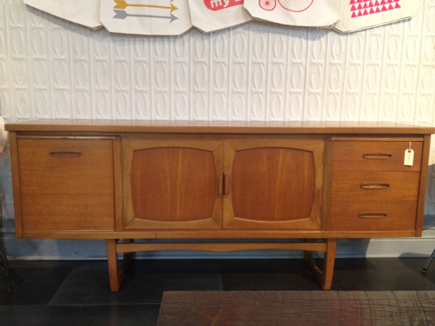Danish Style Teak Credenza