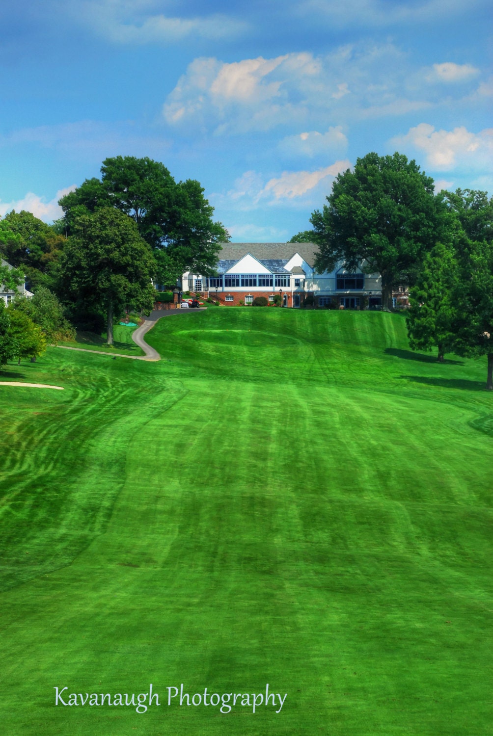 Golf Course Photograph
