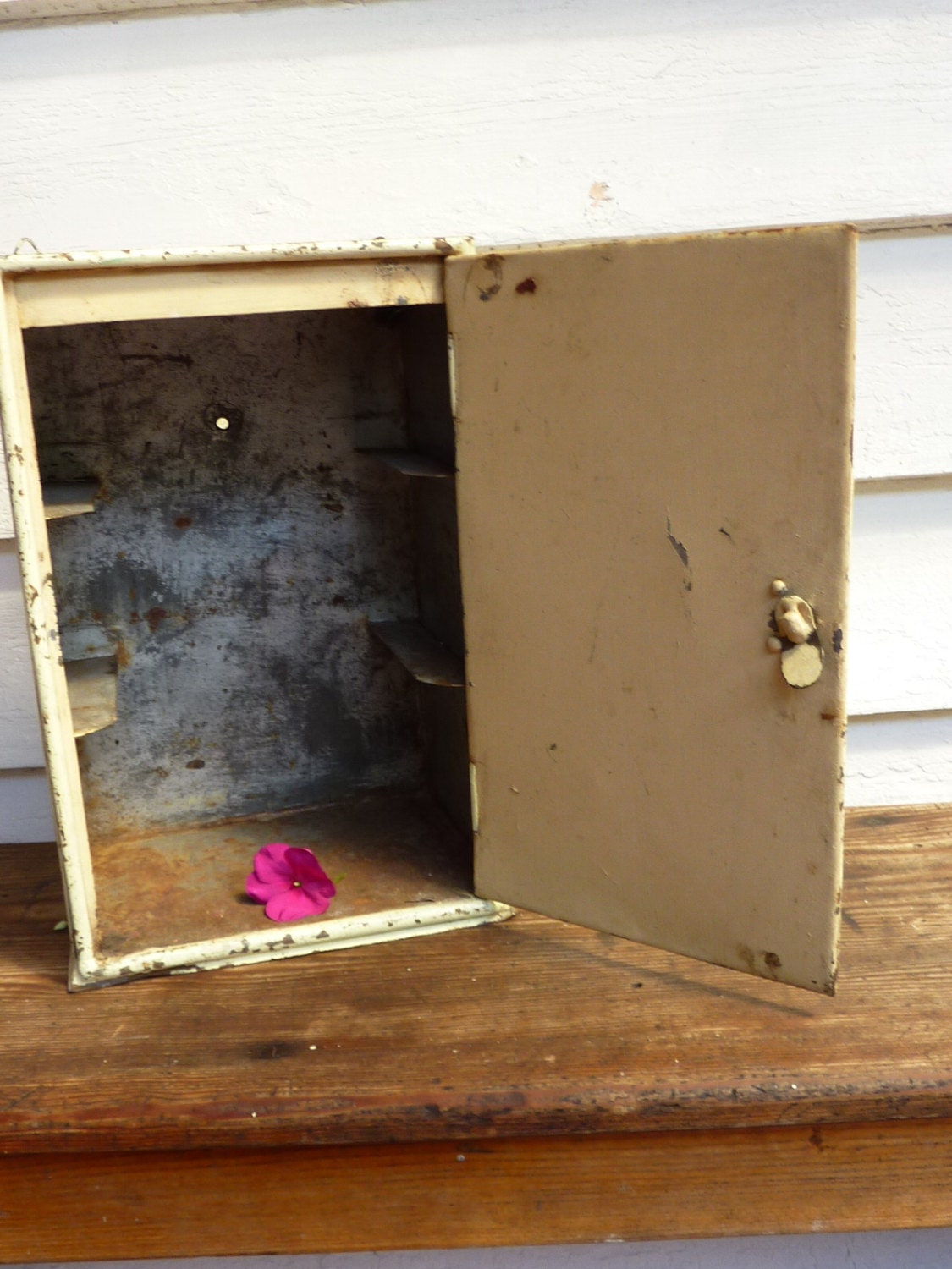 Shabby Chic Bathroom Cabinet  - Vintage Decor - Industrial Home Decor