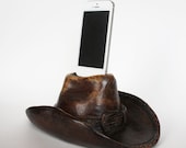 iPhone 5 Cowboy Hat iPhone Charger, Docking Station, Gift for Him
