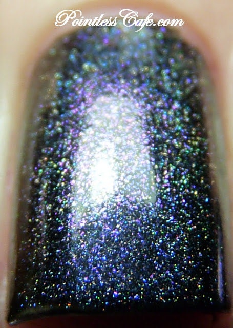 Cray Cray (linear holographic color shifting topcoat) Nail Polish