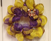 LSU Tigers Football Wreath Spring Wreath Summer Wreath Fall Wreath