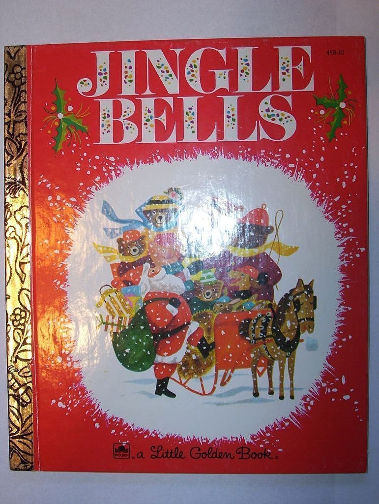 Jingle Bells, A Little Golden Book  1991, on sale 5.00