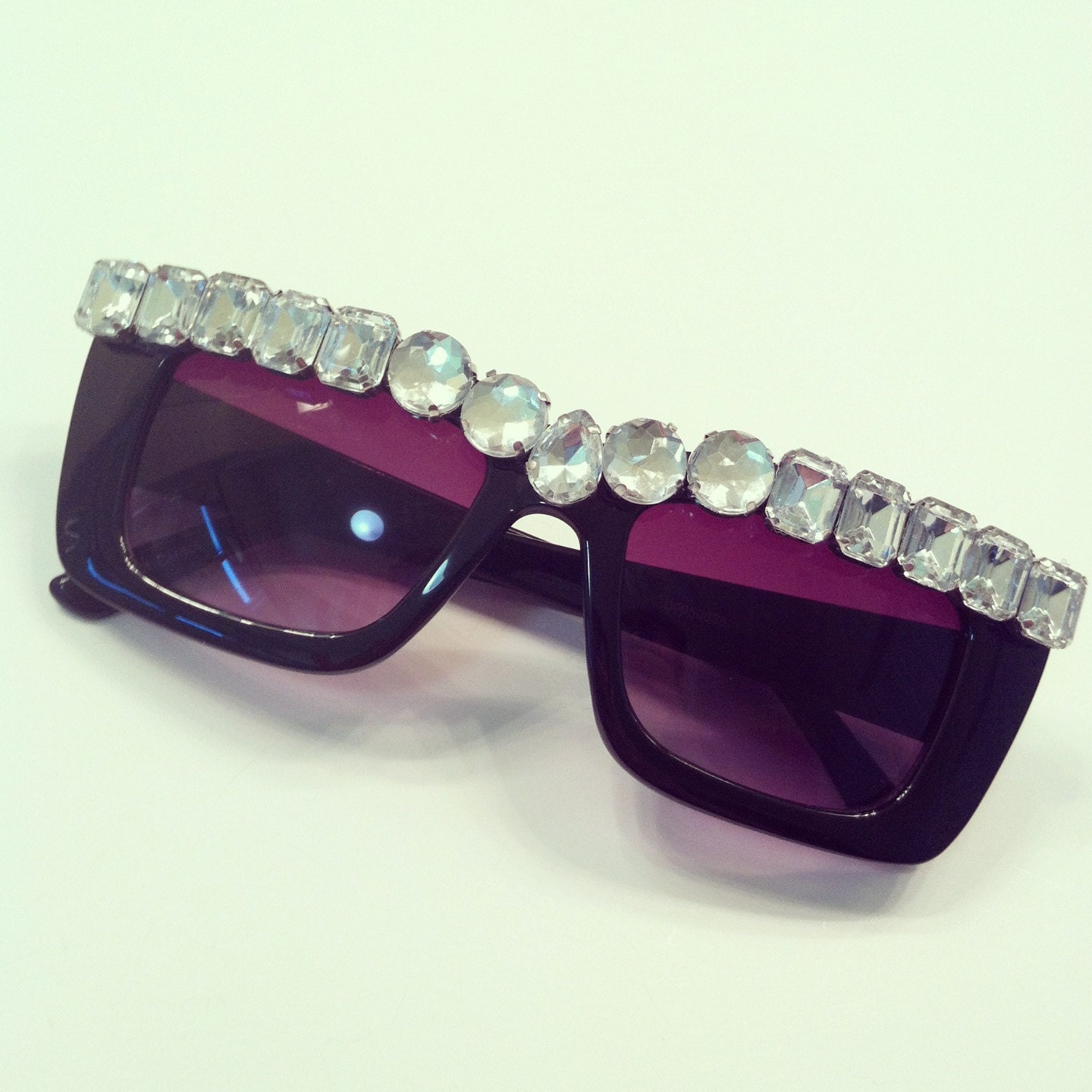 Cat Eye Sunglasses, Wayfarer Sunglasses, Embellished Sunglasses, Rhinestone Sunglasses,black cat eye sunglasses, black wayfarer sunglasses