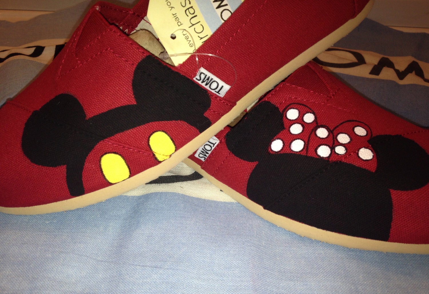 Dreams Come True Disney Custom TOMS Shoes