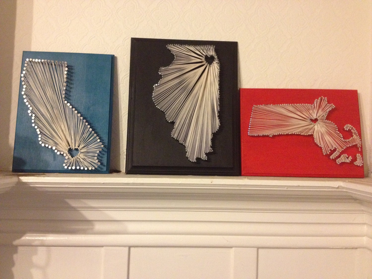 Large String Art For All States