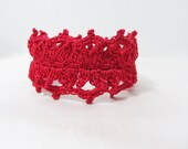 Crochet Bangle Bracelet