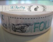 FOLLOW YOUR DREAMS Washi Tape - Decorative Pattern Masking Tape - 15mm x 15m