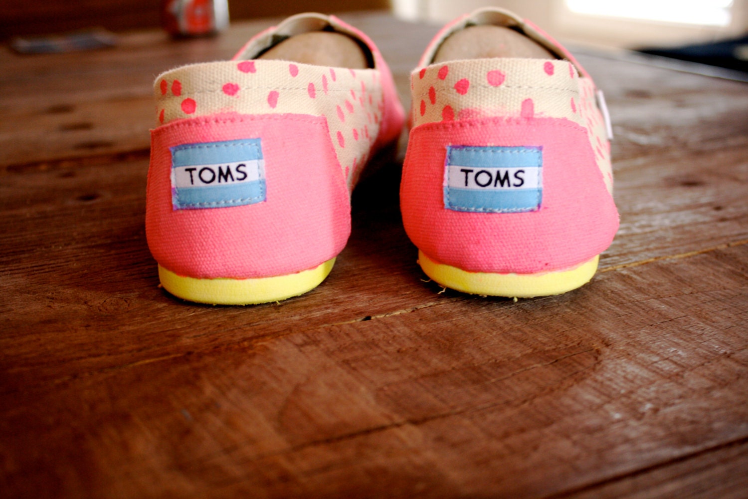 Glow In The Dark Toms, made to order