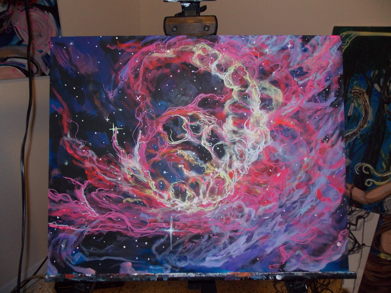 Custom Nebula/ Galaxy Painting 16x20