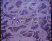 Personalized Mixed Media Acrylic Wire Glittered Name Wall Hanging