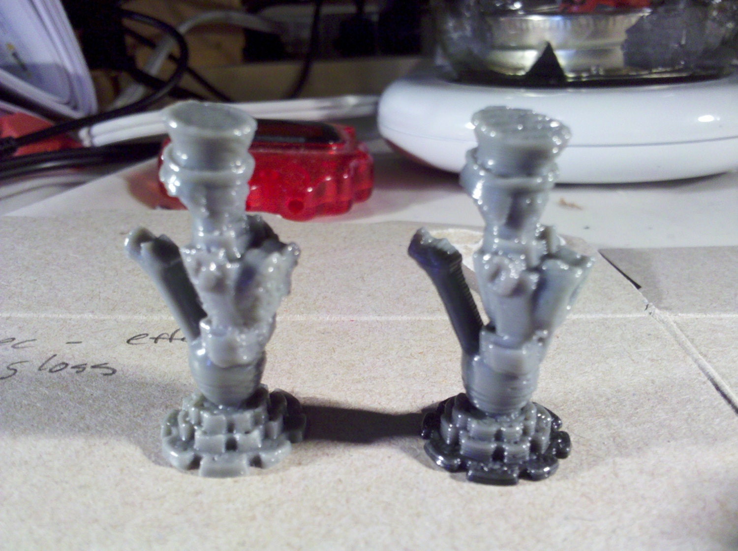 Makerbot Junk - Smoothed Steampunk Robot Pieces