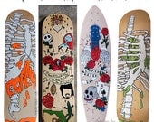 Custom Hand Painted Skateboard Deck