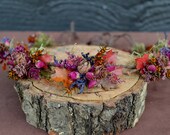 Wedding Headpiece, Hair Accessory, Woodland Headpiece, Woodland Wedding, Fall Wedding Hair Accessory, Wedding Crown with Autumn Flowers