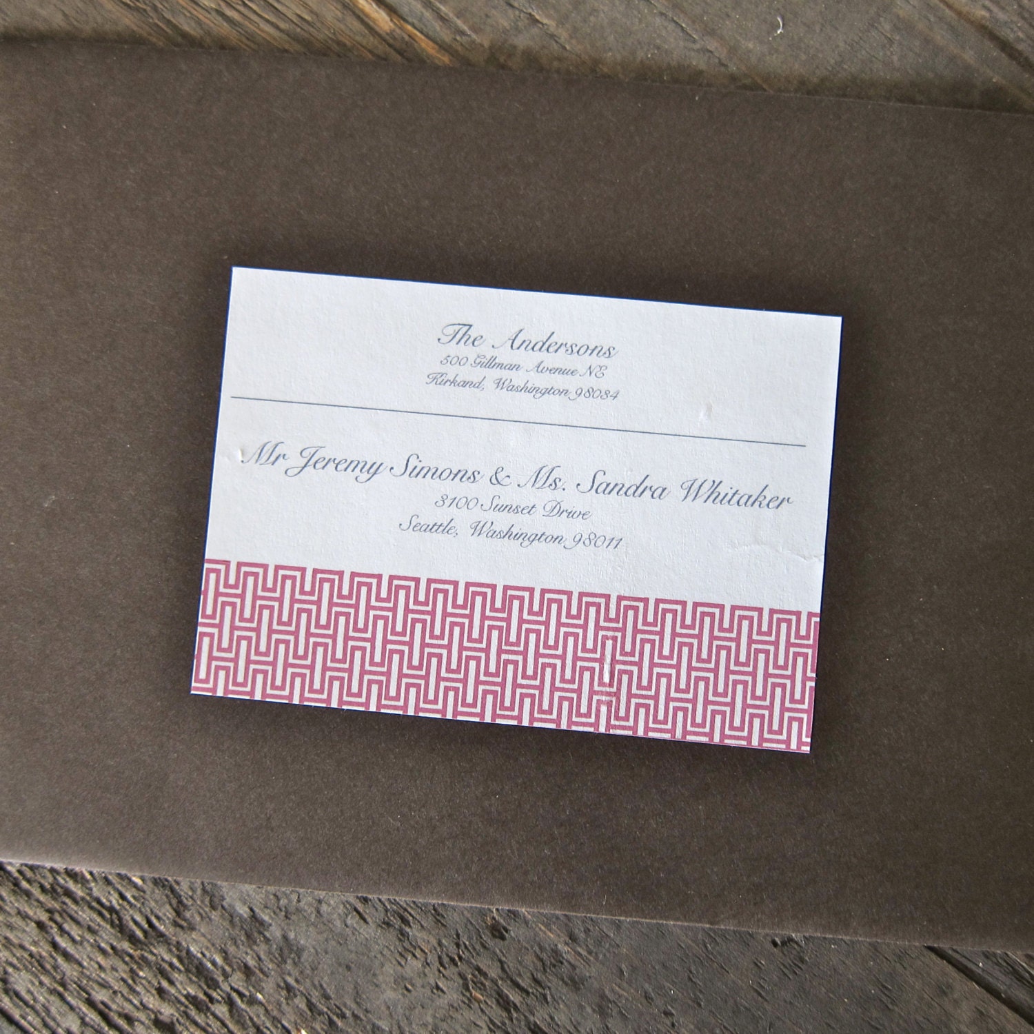 Printable Rectangular Address and Shipping Labels: Graphic Key