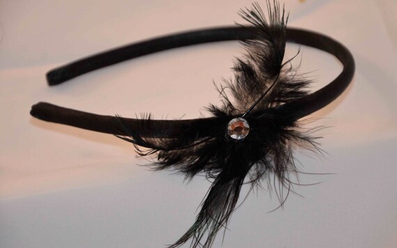 Hard Headbands for teens and girls.  Feathers, beads, fabric.