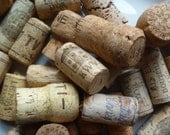 wine / champagne corks crafting supplies (30, used)