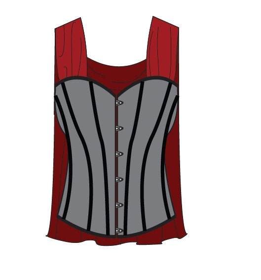 Thor inspired cosplay corset
