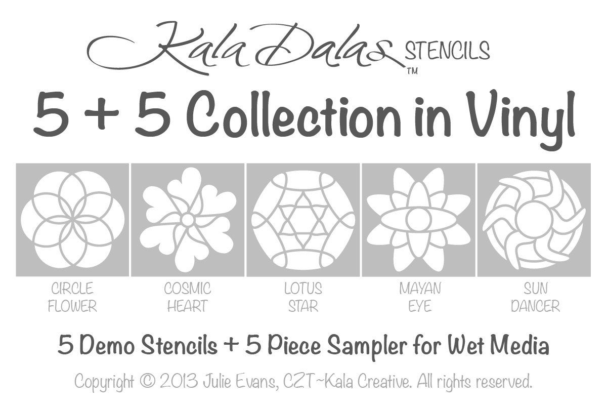 NEW - KalaDalas 5-Plus-5 Collection in Vinyl
