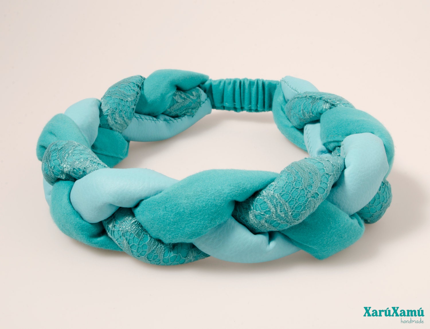 Hard Candy Hair crown - Green Turquoise