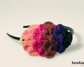 Pink Croco Headband