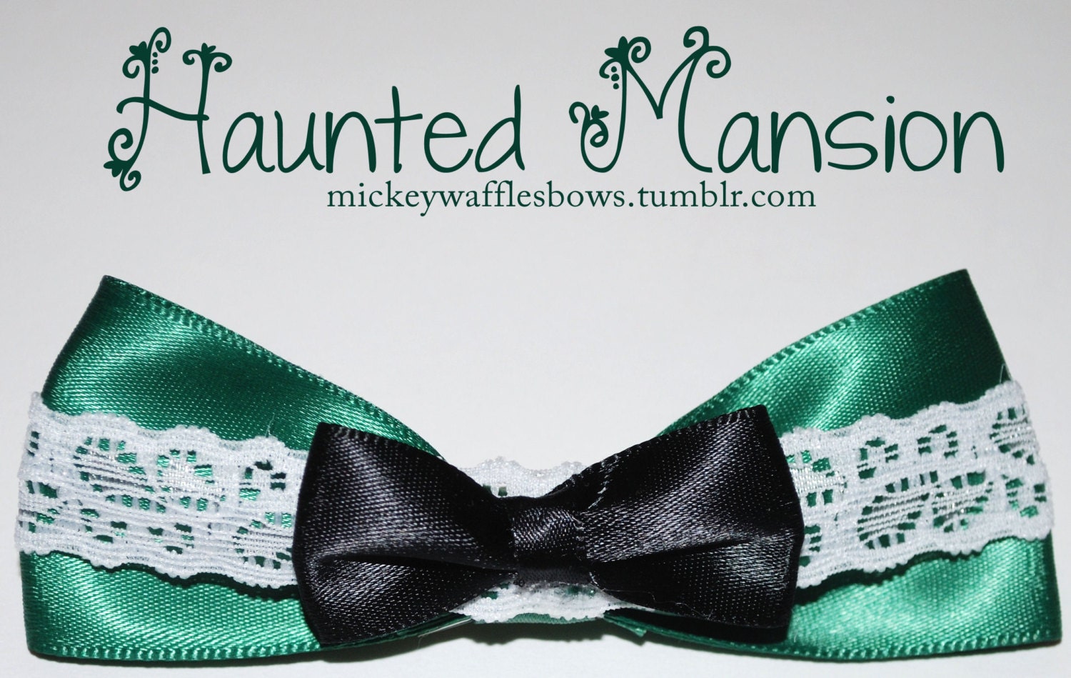 Disney Haunted Mansion Bow