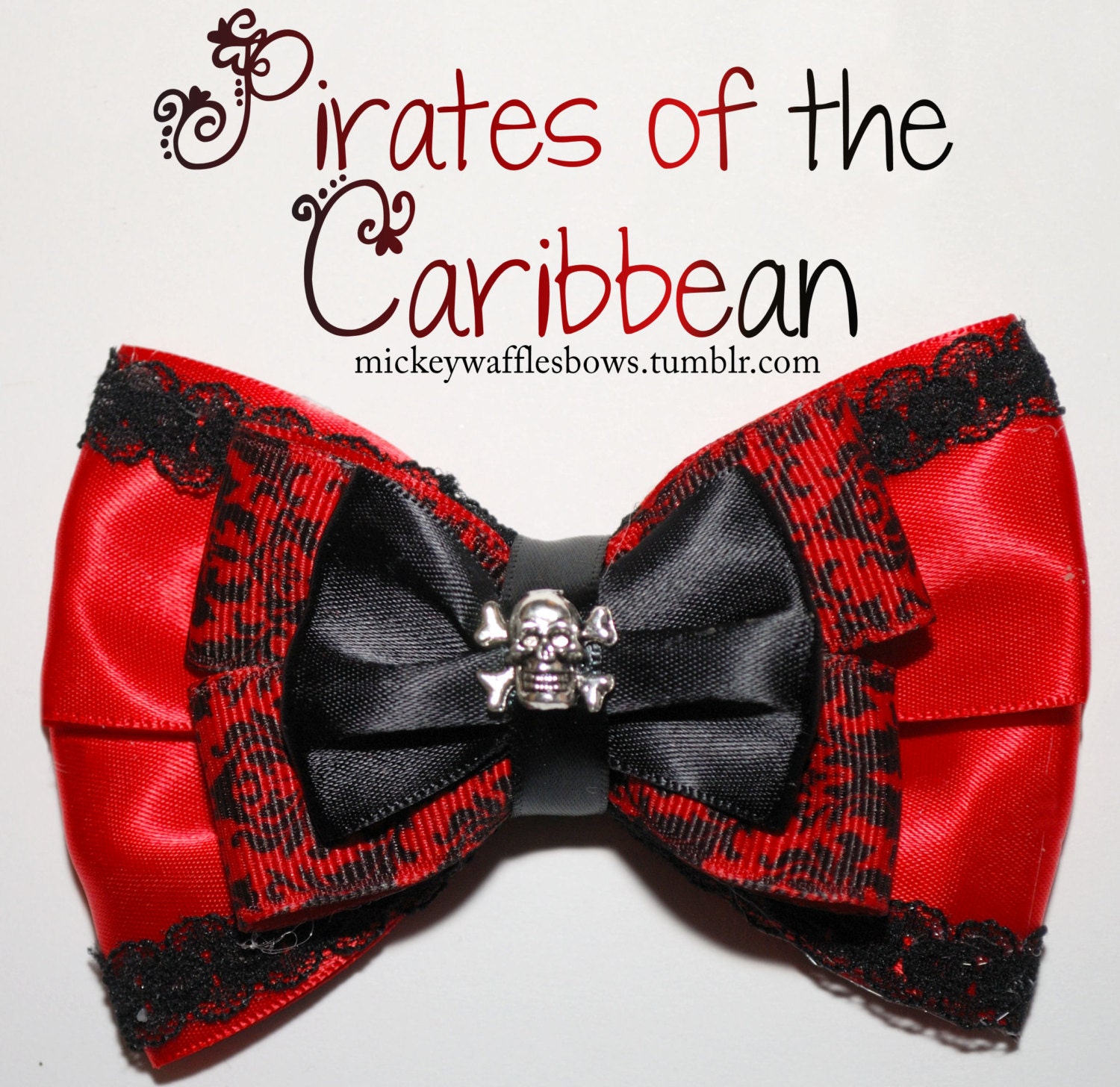 Pirates of the Caribbean Hair Bow