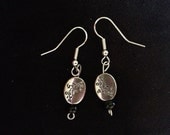 Cherry Blossom Branch Dangle Earrings
