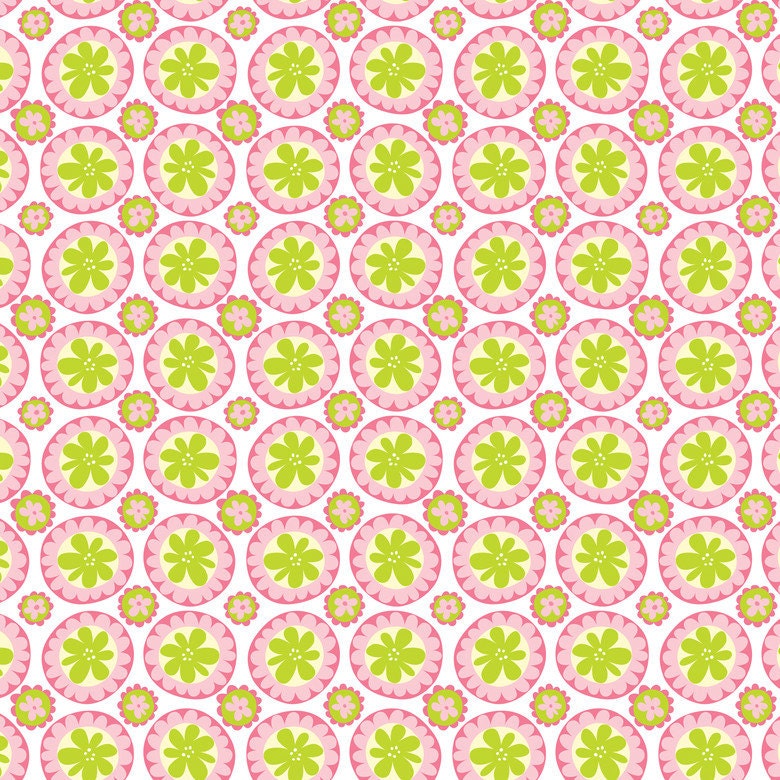 Blend Fabrics Animal Parade Dotty White-1 Yard-Girl Fabric