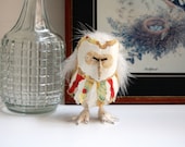 Doris the Owl handmade figure