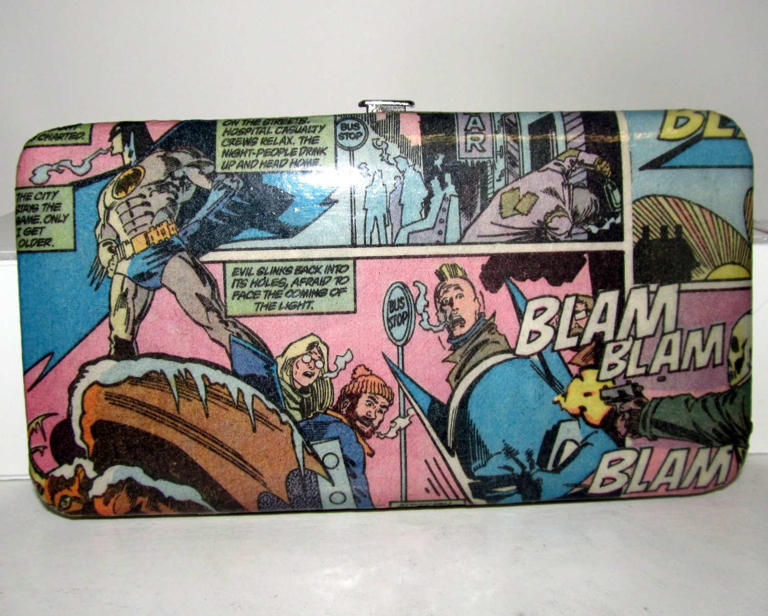 Classic Batman Women's Wallet / Clutch - Made To Order
