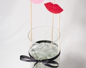 Photo Booth Props - Glitter Lips