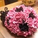 Children's wall decor - pink ladybug