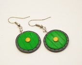 Hobbit Door earrings (stone or wooden frame)