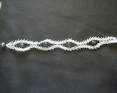 Black and White St. Petersburg Chain Bracelet