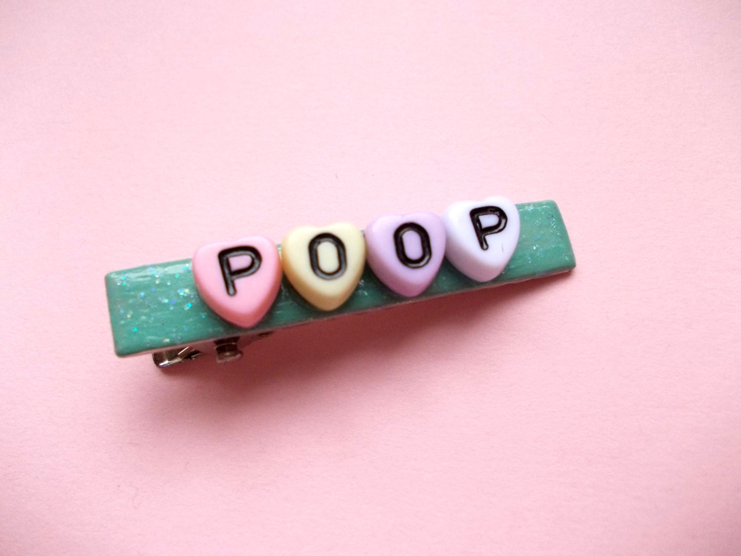 POOP - Hair Barrette