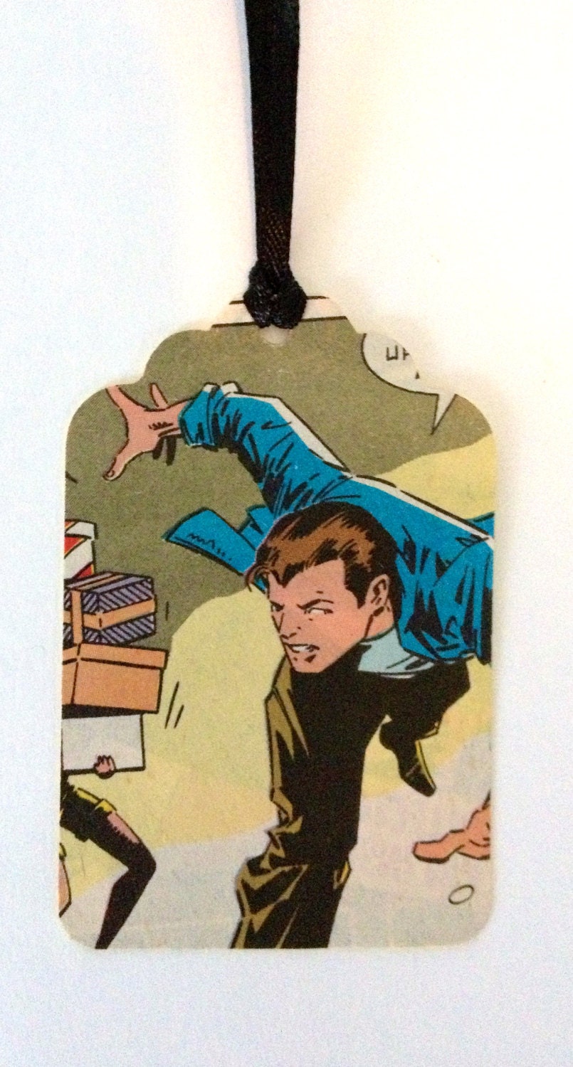 5 Comic Book gift tags