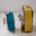 Vintage soviet mechanical alarm clocks - set of 2