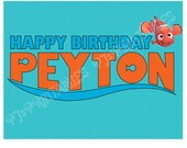 Finding Nemo Inspired Birthday Sign- Customized Digital File Il_170x135