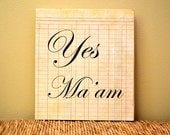 Southern Art Yes Ma'am good manners Wall Decor traditional style
