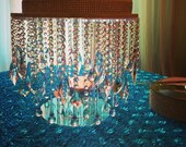 The Chandelier Pendant  Crystal Cake Stand