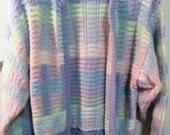 Colorful Vintage Hippie Style Sweater