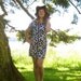 Flower Child Maija-60s Mini Hippie Daisy Dress