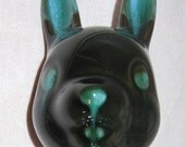 Pottery Easter Bunny Blue Mountain Rabbit