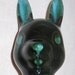Pottery Easter Bunny Blue Mountain Rabbit