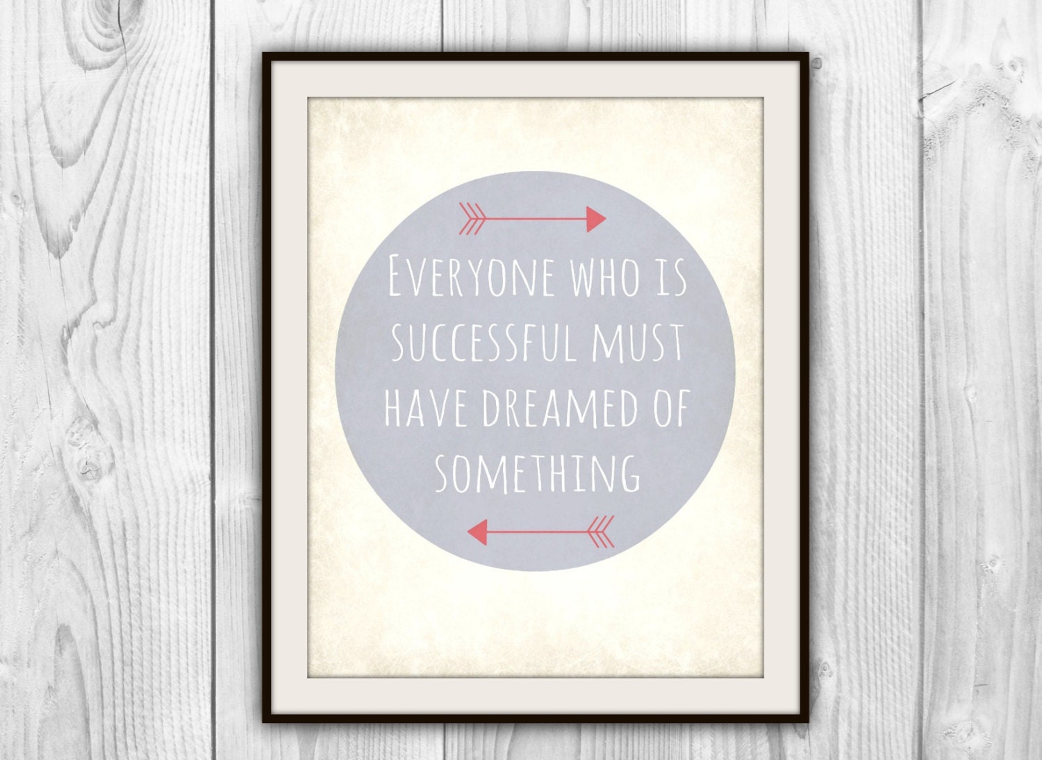 Native American Proverb Art Print - Tribal Quote Wisdom - Everyone Who is Successful Must Have Dreamed - Inspirational Motivational Quote