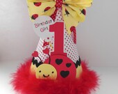 Lil' Ladybug Party Hat - Ladybug Birthday - Personalized Il_170x135
